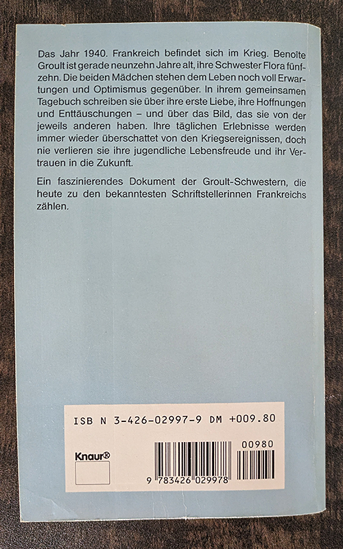 Tagebuch vierhändig